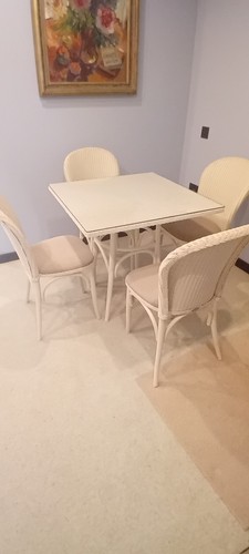 Lloyd loom dining table and - lloyd,