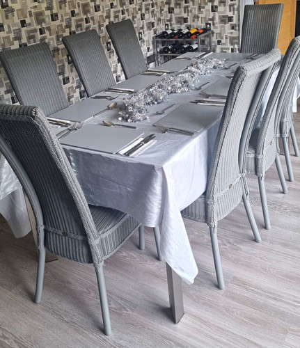 Lloyd loom wells dining chairs - lloyd,
