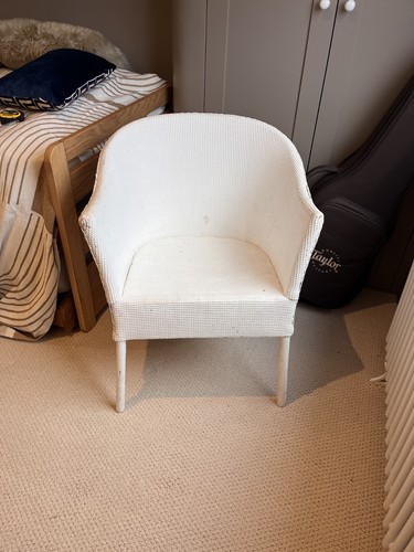 Vintage lloyd loom chair - loom,