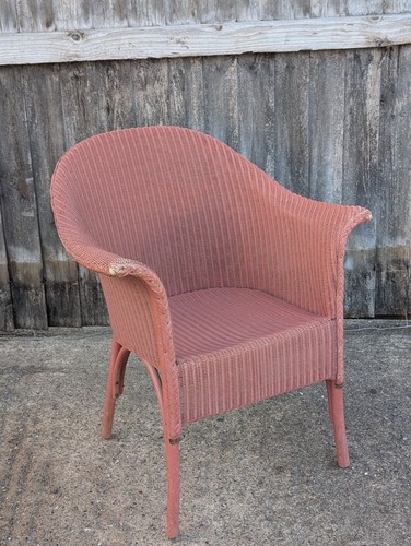 Vintage lloyd loom - lloyd, dusky