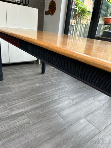Lloyd loom dining table used - lloyd,