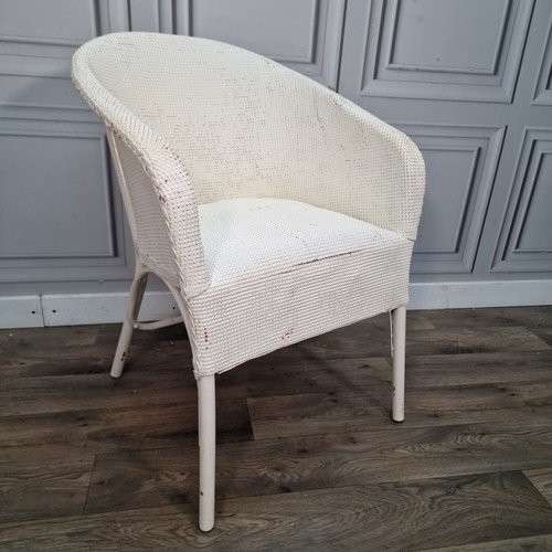 Vintage tub chair lloyd loom - chair,