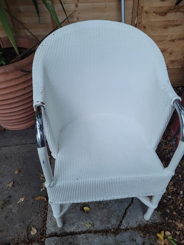 Vintage lloyd loom style chair - lloyd,