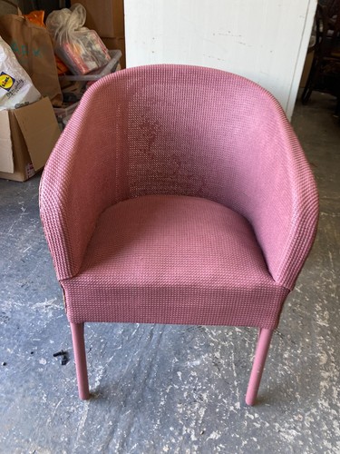 Pink woven armchair bedroom - pink,