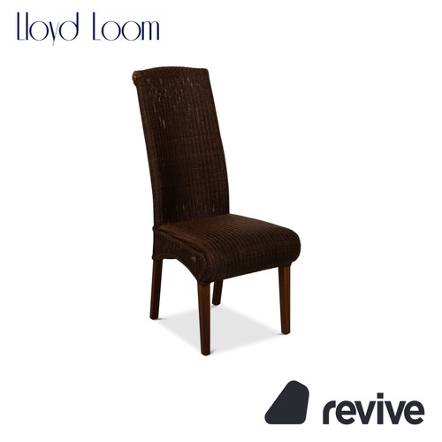 Lloyd loom wooden chair - loom,