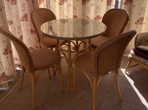 Lloyd loom rare - rare, table