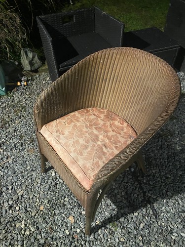 Lloyd loom armchair tub - lloyd,